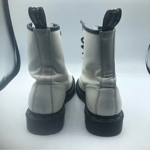 Dr. Martin Jordyn women’s white combat boots size 7