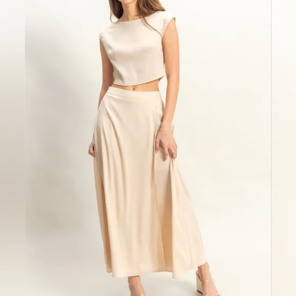 Dream in Champagne Maxi Set