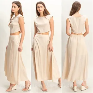 Dream in Champagne Maxi Set