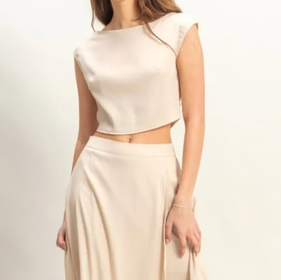 Dream in Champagne Maxi Set