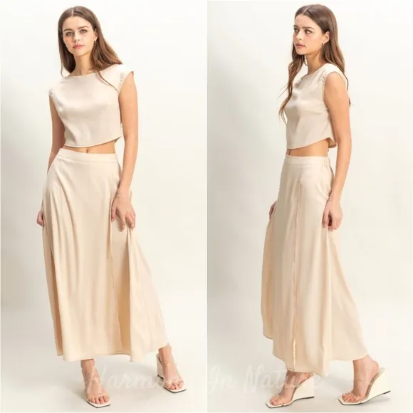 Dream in Champagne Maxi Set