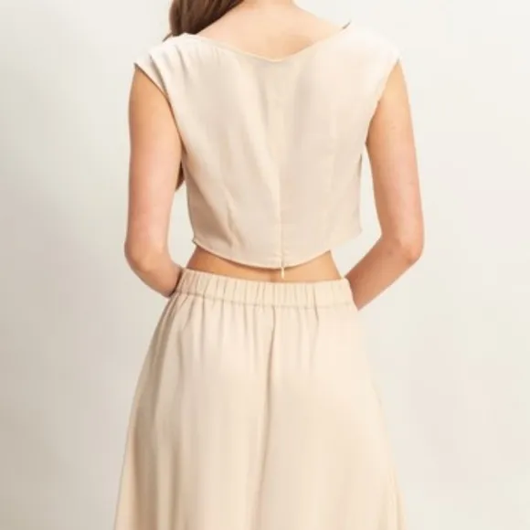 Dream in Champagne Maxi Set