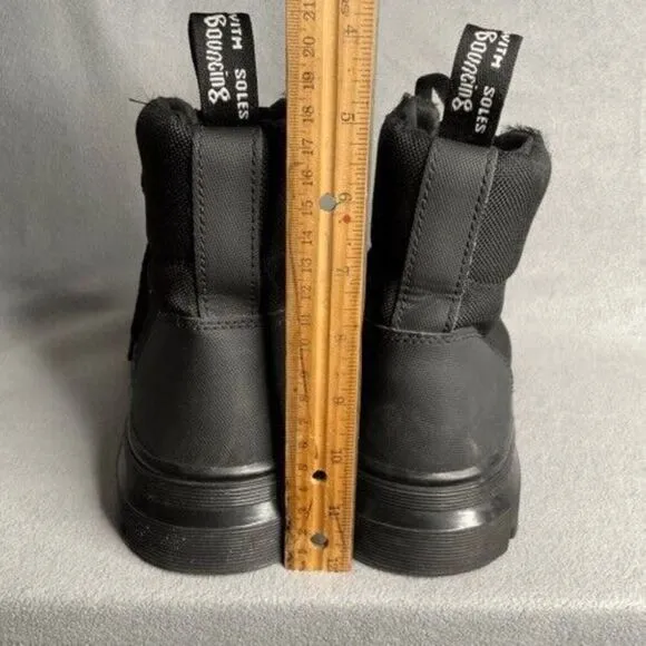 Dr. Martens Combs W Women’s Black Tech Lace Up Combat Boots Size 10L
