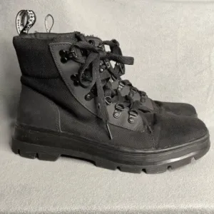 Dr. Martens Combs W Women’s Black Tech Lace Up Combat Boots Size 10L
