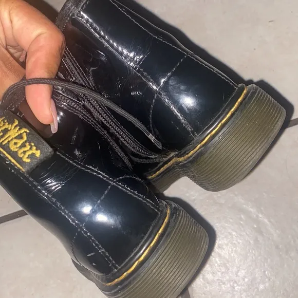 Dr.Martens patent leather boots