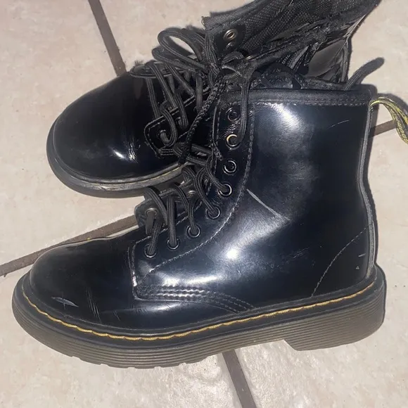 Dr.Martens patent leather boots
