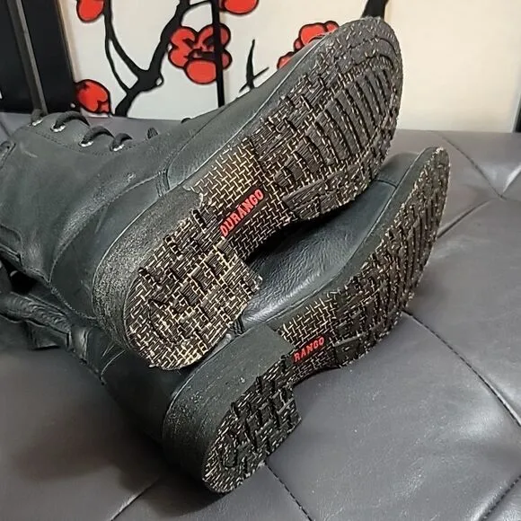 Durango Women's 7' Westn Black Combat Boots