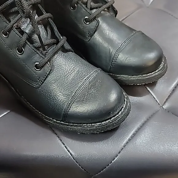 Durango Women's 7' Westn Black Combat Boots