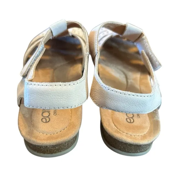 Earth  Birdy Leather Closed Toe Strappy Casual Slip-on Comfort Sandals NEW 9.5