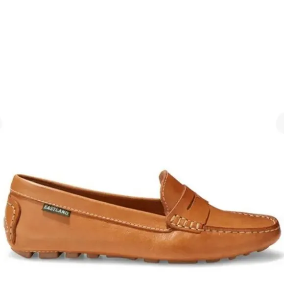 EASTLAND Leather Flat Loafers