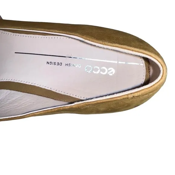 ecco Anine (NWT) Suede Leather Ballet Flats, Size 10