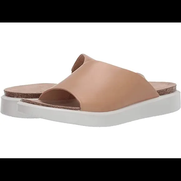 Ecco🌼NEW🌼CORKSPHERE SLIP-ON SANDALS