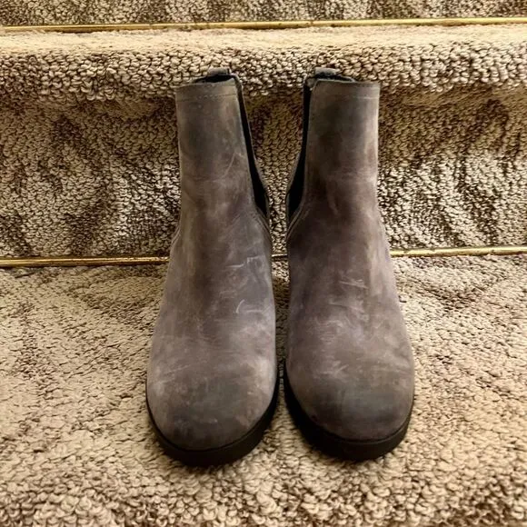 EEUC Sorel Joan Uptown Chelsea Bootie Boots in Quarry Gray Size 6 Medium