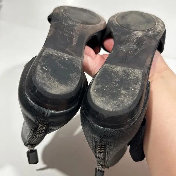 Eileen Fisher‎ [ Women 8 ] Pointy Toe Flats in Black