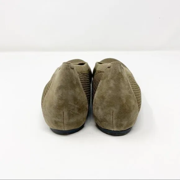Eileen Fisher Womens Seam Stretch Slip On Flats Size 7