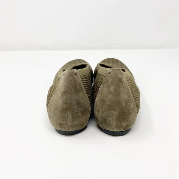 Eileen Fisher Womens Seam Stretch Slip On Flats Size 7