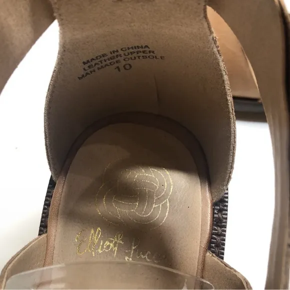Elliot Lucca Lena Gladiator Sandals in Size 10