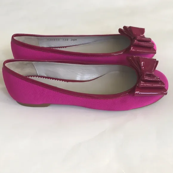 Emporio Armani Bow Flats