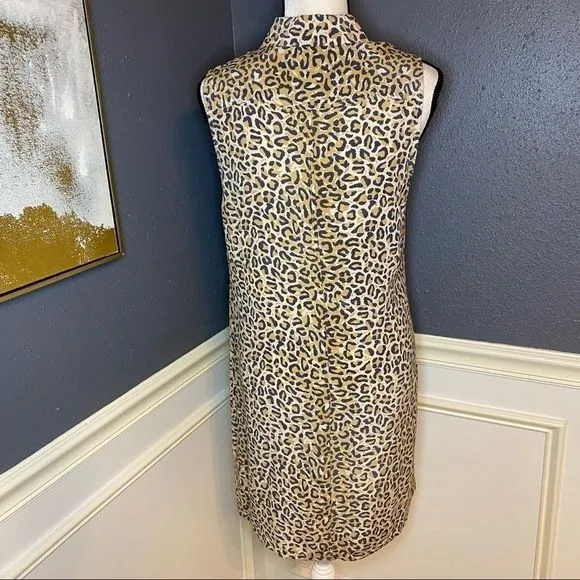 Equipment Lucida Leopard Print Shirtdress