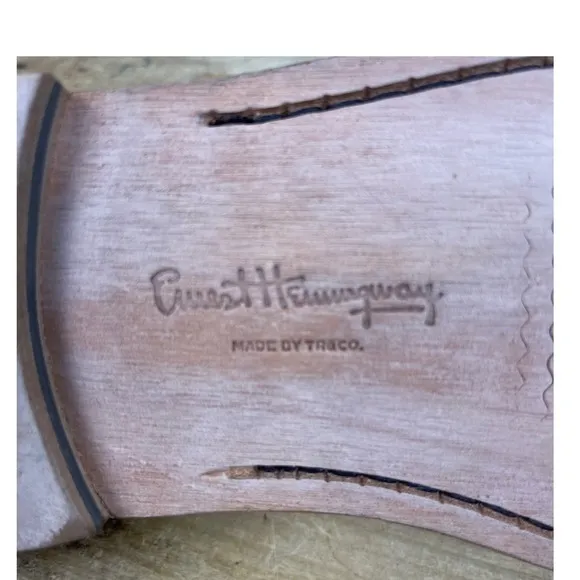 Ernest Hemingway - Leather Slip-On Loafers - Brown - Size 11 M