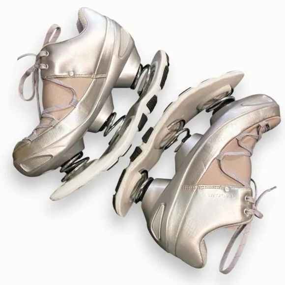 Esqape Lord Campus Spring Platform Bouncy Workout Shaping Sneakers