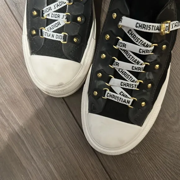EUC Dior platform sneakers