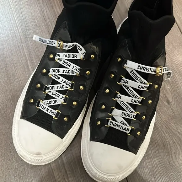 EUC Dior platform sneakers