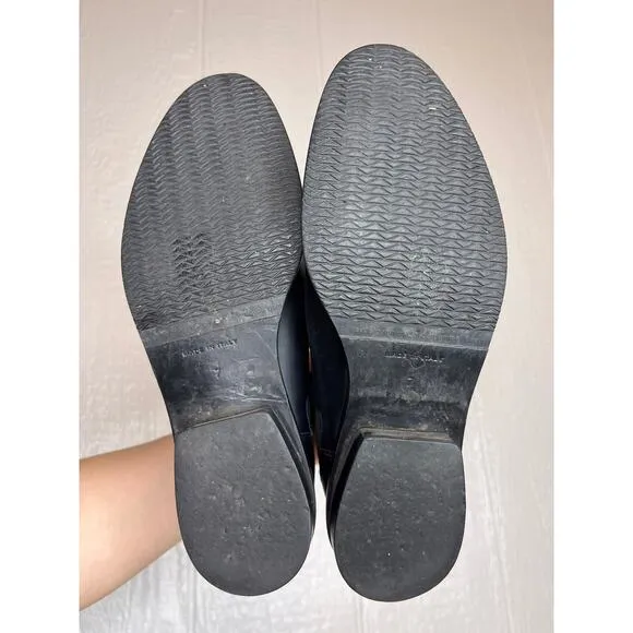 EVERLANE Black Leather Modern Chelsea Boots US 7