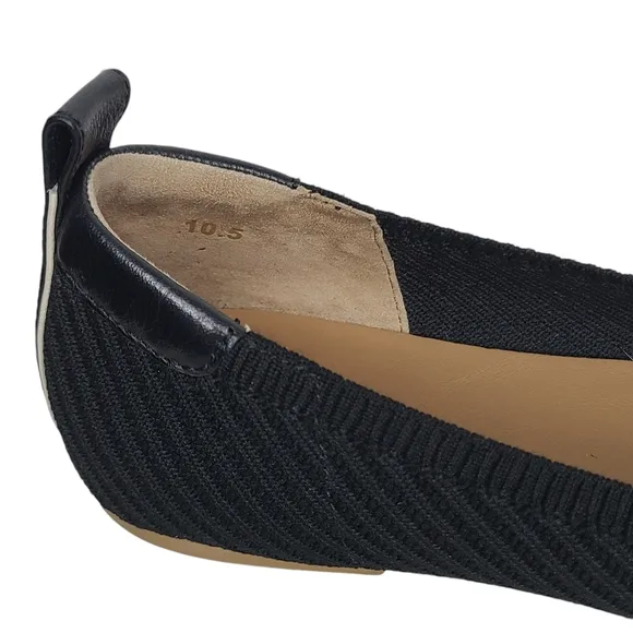 Everlane Day Glove ReKnit Flats Black Size 10.5