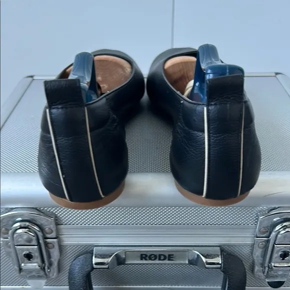 Everlane Elegant Black Leather Women's Flats. The Day Glove.