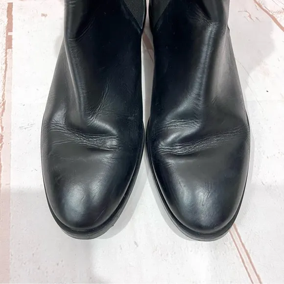 Everlane Leather Davos Gomma The Modern Chelsea Ankle Booties Boots