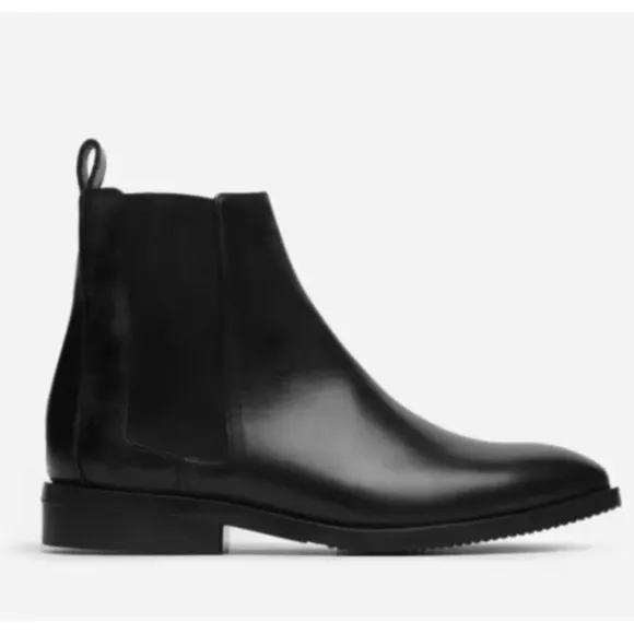 Everlane Leather Davos Gomma The Modern Chelsea Ankle Booties Boots