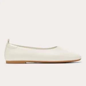 Everlane The Day Glove white leather ballet flats women’s shoe size 9.5