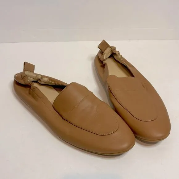 Everlane The Day Loafer Leather Camel Tan Flats 9.5