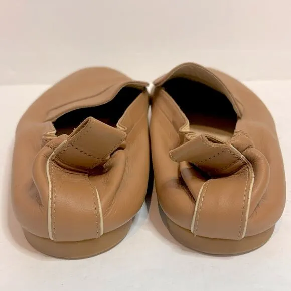 Everlane The Day Loafer Leather Camel Tan Flats 9.5