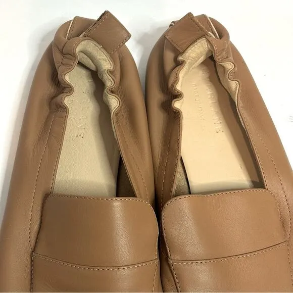 Everlane The Day Loafer Leather Camel Tan Flats 9.5