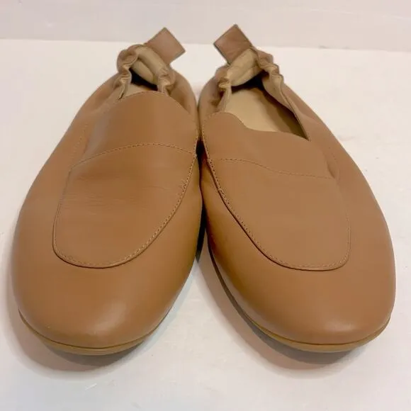 Everlane The Day Loafer Leather Camel Tan Flats 9.5