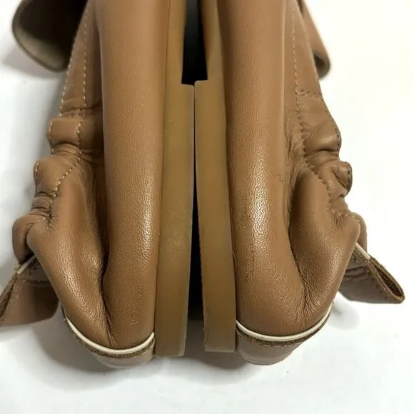 Everlane The Day Loafer Leather Camel Tan Flats 9.5