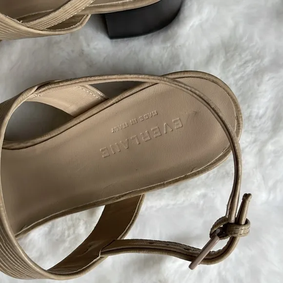 Everlane the double-strap block heel sandals