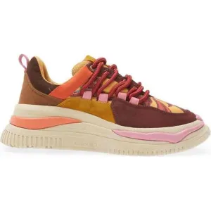 Farm Rio Multicolor Chunky Sole Lace-Up Sneakers Size 6.5