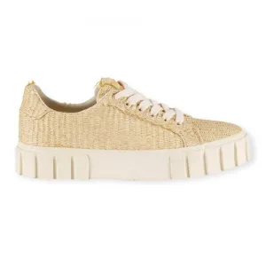 FARM RIO Straw Platform Low-top Sneakers Palha Size 7.5