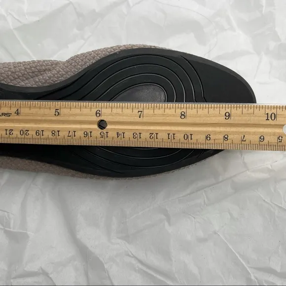 Ferca 81 Leather Ballerina Flats Jeweled Toe 38