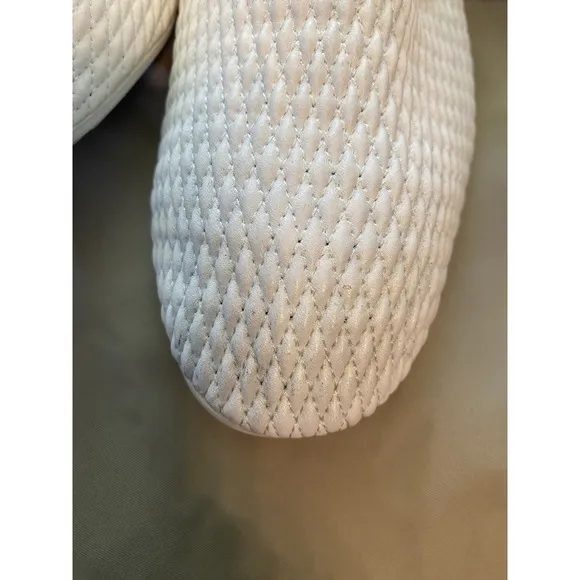 Fiesso by Aurelio‎ Garcia White Woven Men Loafers Slip On Moccasin Shoes Size 11