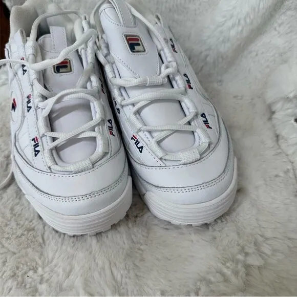 FILA D Formation 5CM00514-125 White Platform Sneakers 11