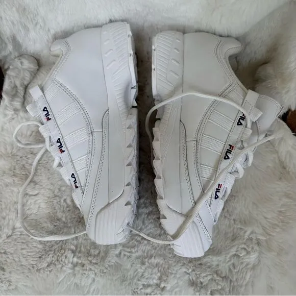 FILA D Formation 5CM00514-125 White Platform Sneakers 11