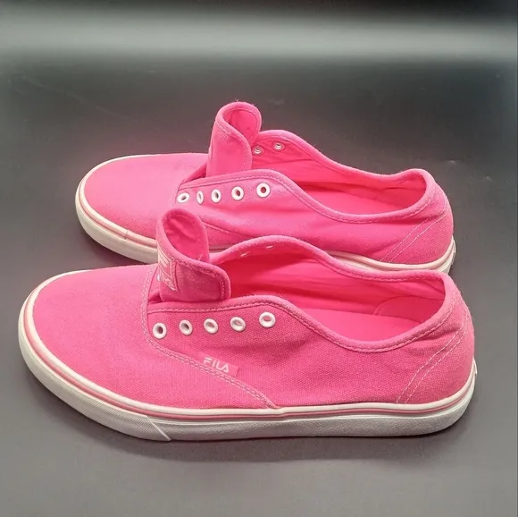 Fila Low Top Hot Pink Sneakers Rare​​​