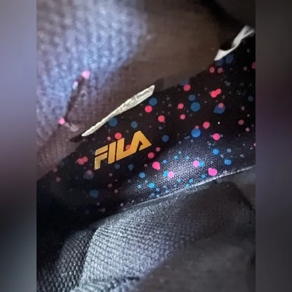 Fila Renno Multi Trekking platform sneakers hot pink and black