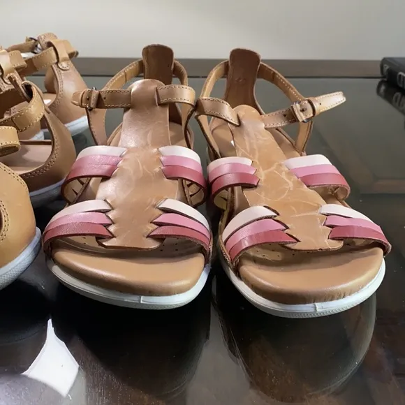 Flash Suede Leather Strap Sandals.