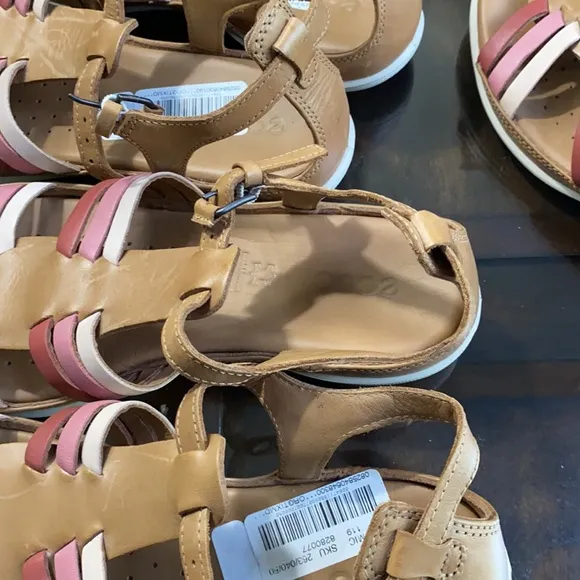Flash Suede Leather Strap Sandals.