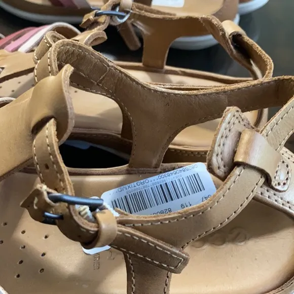 Flash Suede Leather Strap Sandals.